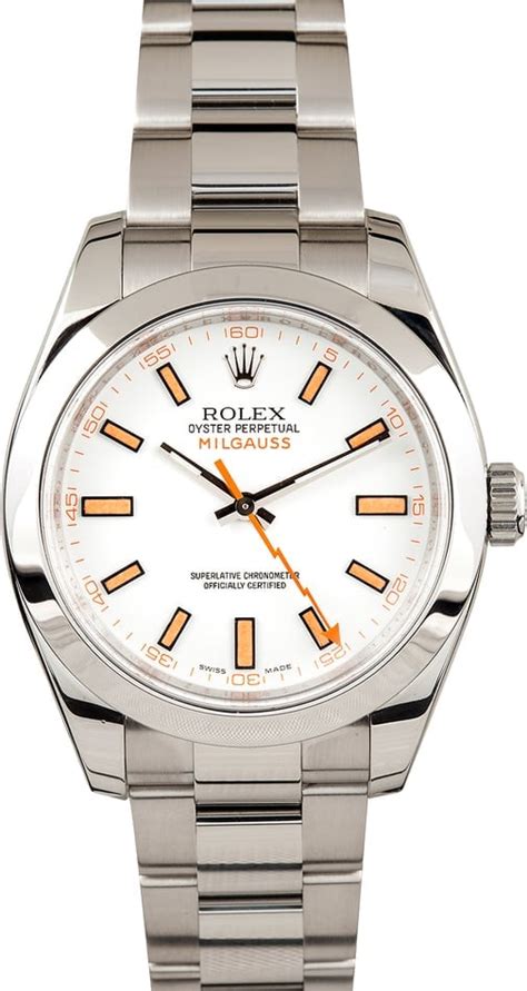 rolex milgauss size